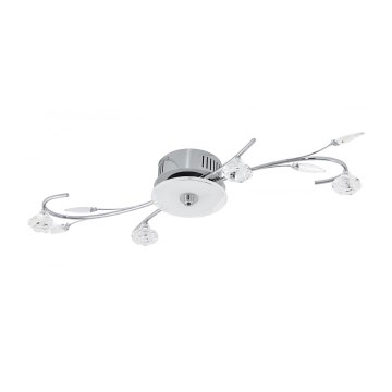 EGLO 91974 - LED stropní svítidlo BAREGA 1 4xG4/20W + LED/4W EGLO 91974 - LED stropní svítidlo BAREGA 1 4xG4/20W + LED/4W