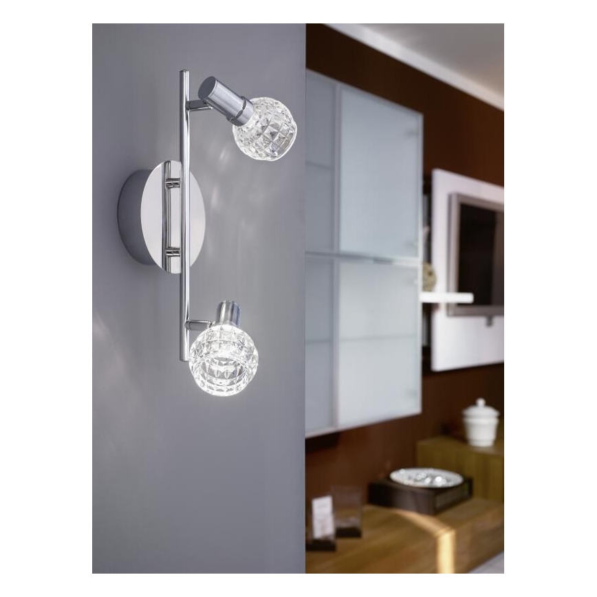 EGLO 92104 - LED Bodové svítidlo HANIA 2xLED/4,6W