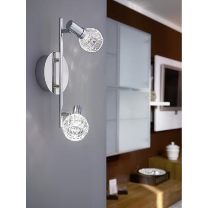 EGLO 92104 - LED Bodové svítidlo HANIA 2xLED/4,6W