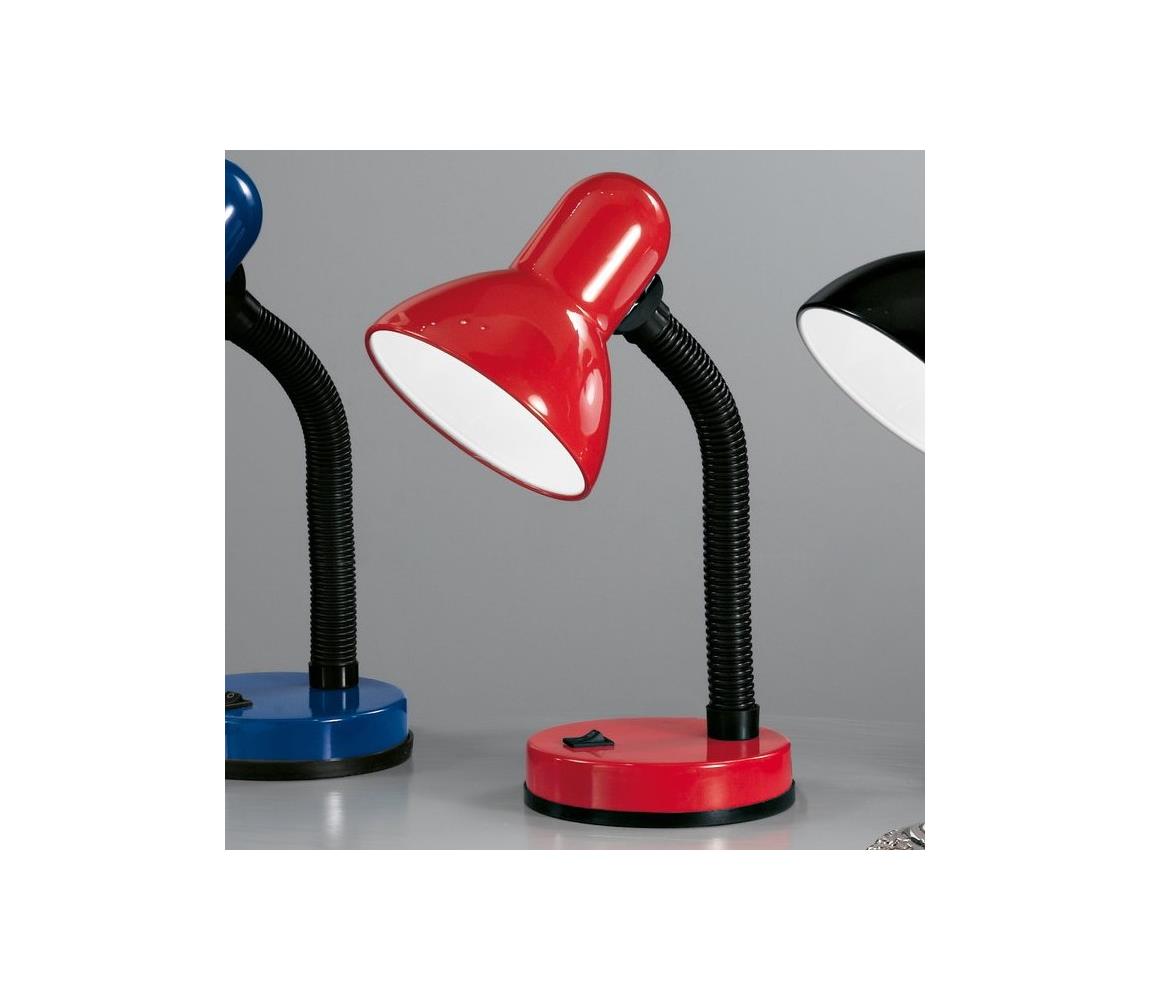 Eglo EGLO 9230 - Stolní lampa BASIC 1xE27/40W červená EG9230