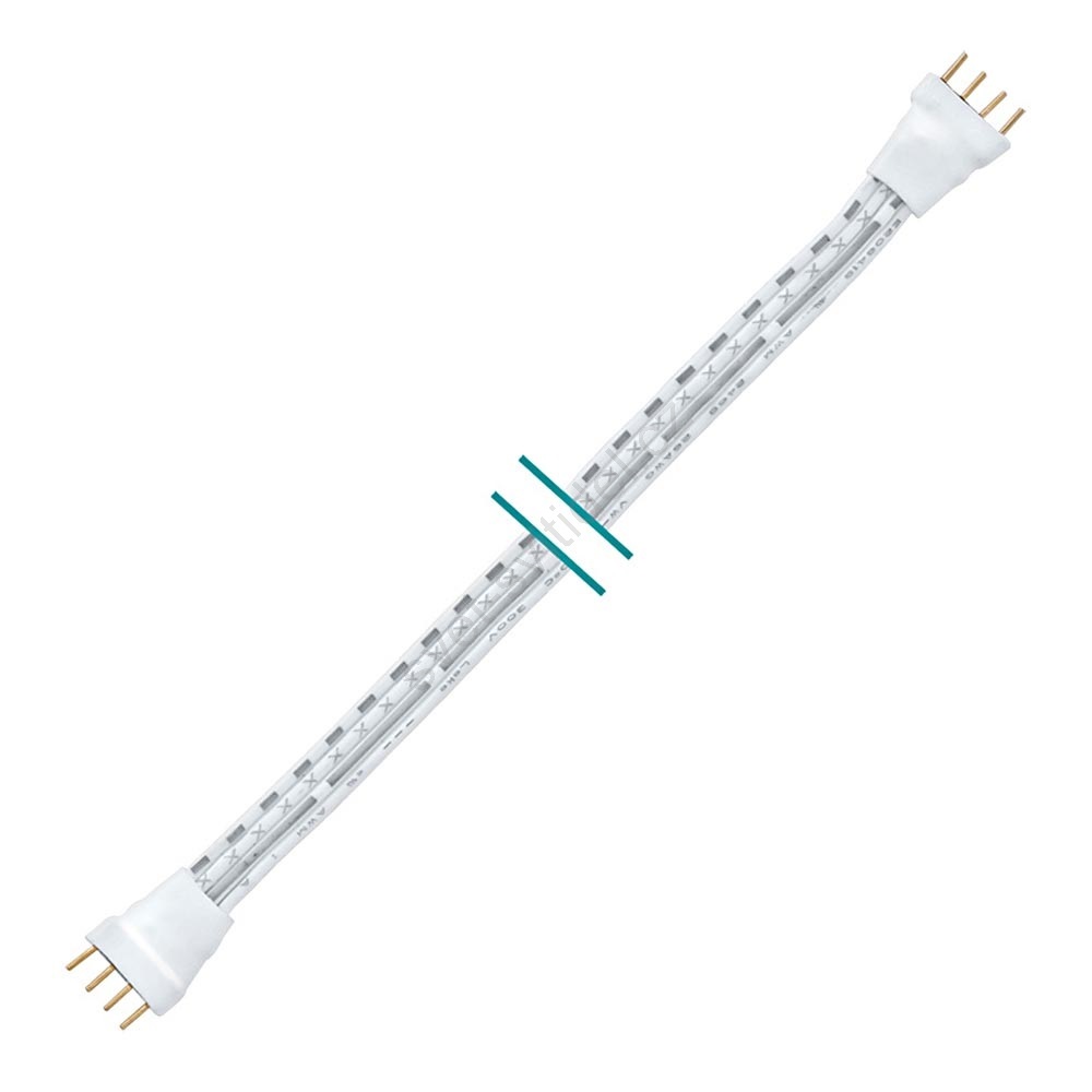 EGLO 92298 LED Stripes-Modul Mit Kabel, Silber – 10 Cm Lang, Einfach Zu Installieren