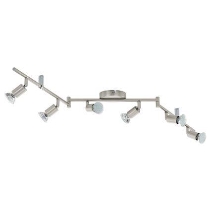 Eglo - LED bodové svítidlo 6xGU10-LED/2,8W/230V
