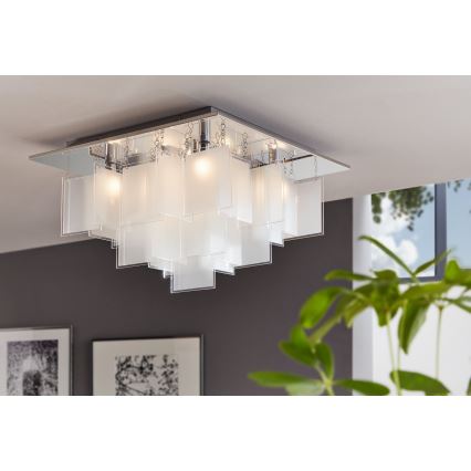 Eglo - Stropní svítidlo 8xG9/18W/230V