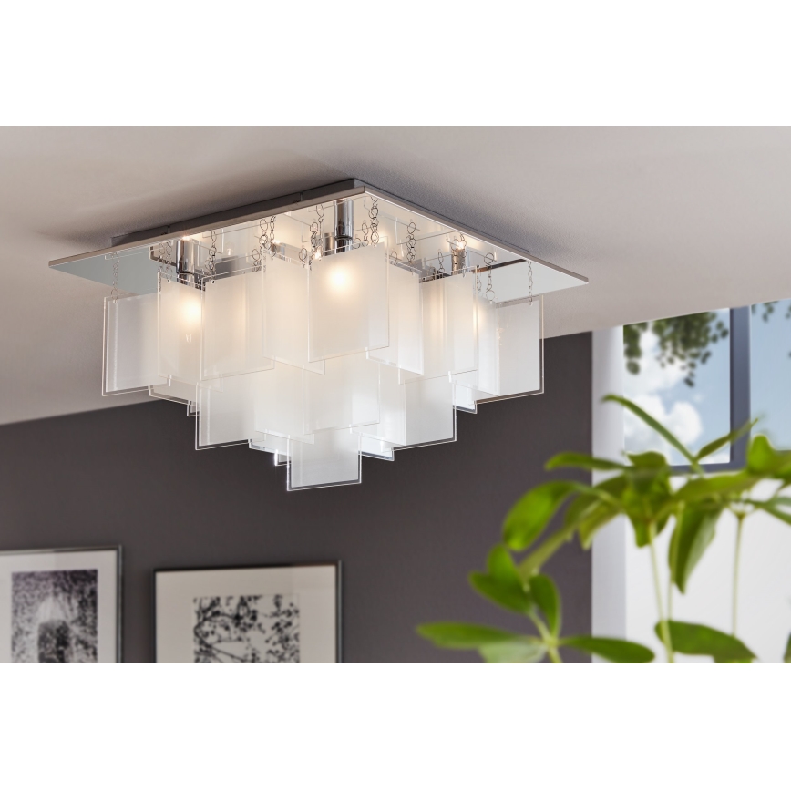 Eglo - Stropní svítidlo 8xG9/18W/230V