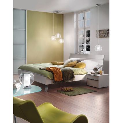 Eglo 92762 - Lustr na lanku BOLSANO 3xE27/60W