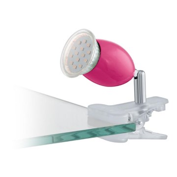 Eglo 92908 - LED lampa s klipem BRIVI 1xGU10/3W/230V Eglo 92908 - LED lampa s klipem BRIVI 1xGU10/3W/230V