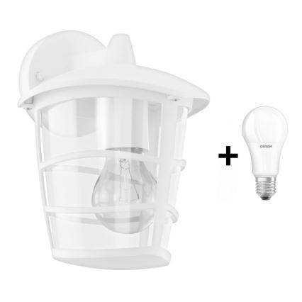 Eglo - LED Venkovní nástěnné svítidlo 1xE27/8,5W/230V IP44