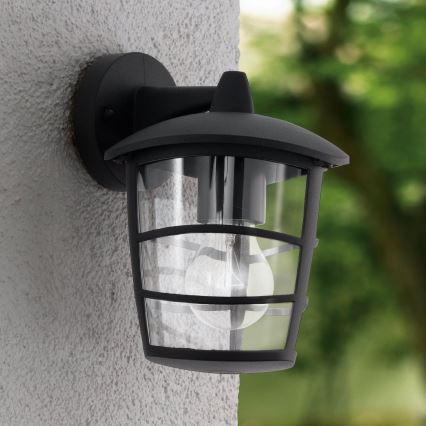 Eglo - LED Venkovní nástěnné svítidlo 1xE27/8,5W/230V IP44