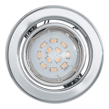 Eglo 93233 - LED podhledové svítidlo IGOA 1xGU10/5W/230V chrom lesk Eglo 93233 - LED podhledové svítidlo IGOA 1xGU10/5W/230V chrom lesk