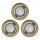 Eglo 93239 - SADA 3x LED podhledové svítidlo IGOA 3xGU10/5W/230V bronz