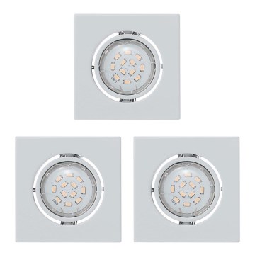 Eglo 93245 - SADA 3x LED podhledové svítidlo IGOA 3xGU10/5W/230V Eglo 93245 - SADA 3x LED podhledové svítidlo IGOA 3xGU10/5W/230V
