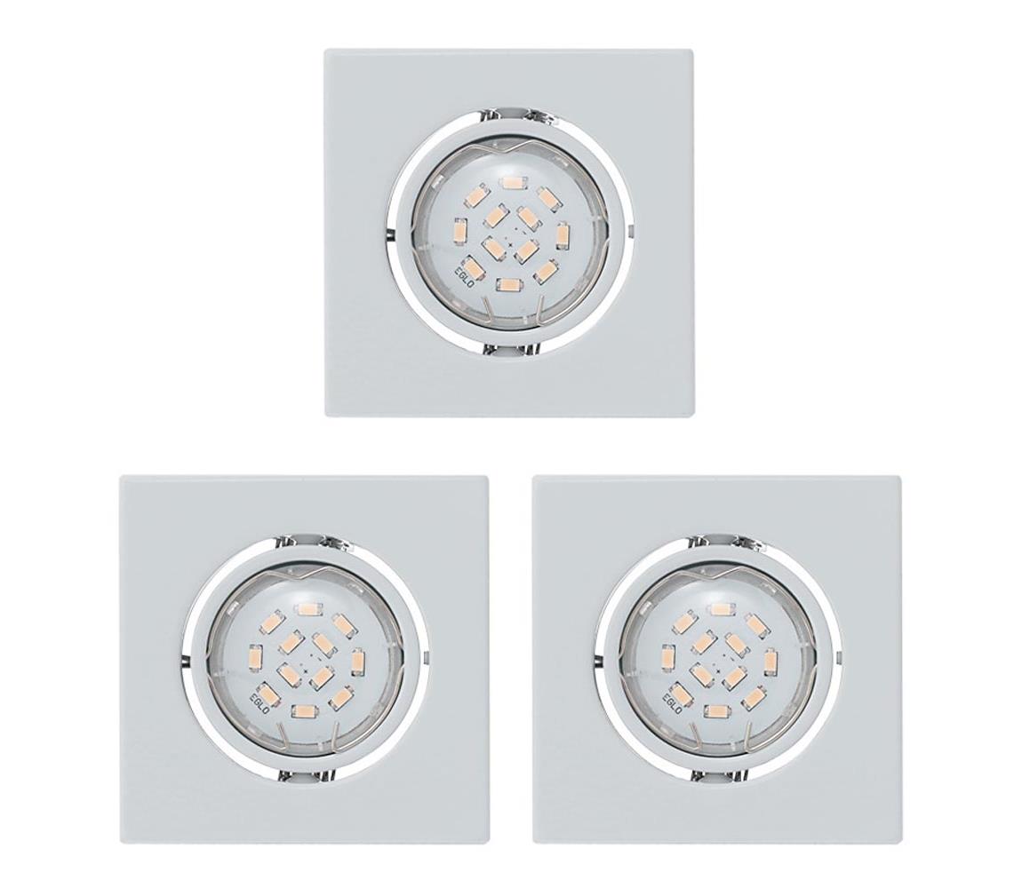 Eglo Eglo 93245 - SADA 3x LED podhledové svítidlo IGOA 3xGU10/5W/230V EG93245