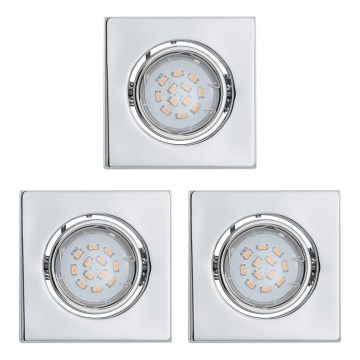 Eglo 93246 - SADA 3x LED podhledové svítidlo IGOA 3xGU10/5W/230V Eglo 93246 - SADA 3x LED podhledové svítidlo IGOA 3xGU10/5W/230V