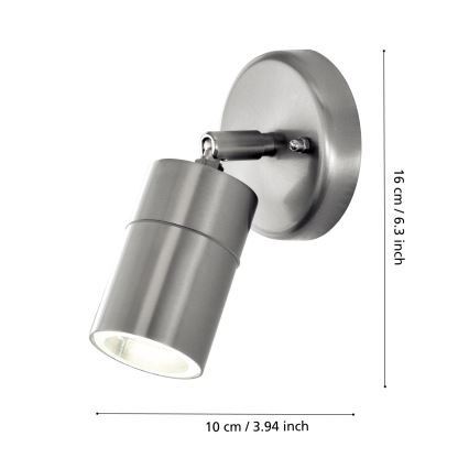 Eglo - LED venkovní osvětlení 1xGU10/5W/230V IP44