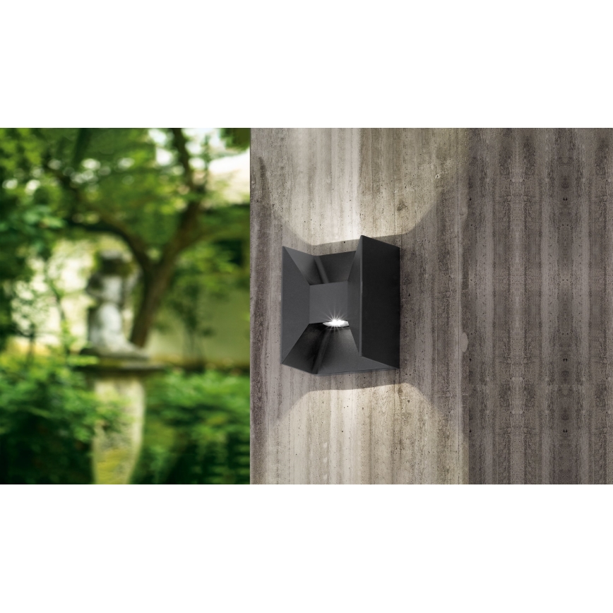 Eglo - LED venkovní osvětlení 2xLED/2,5W/230V IP44