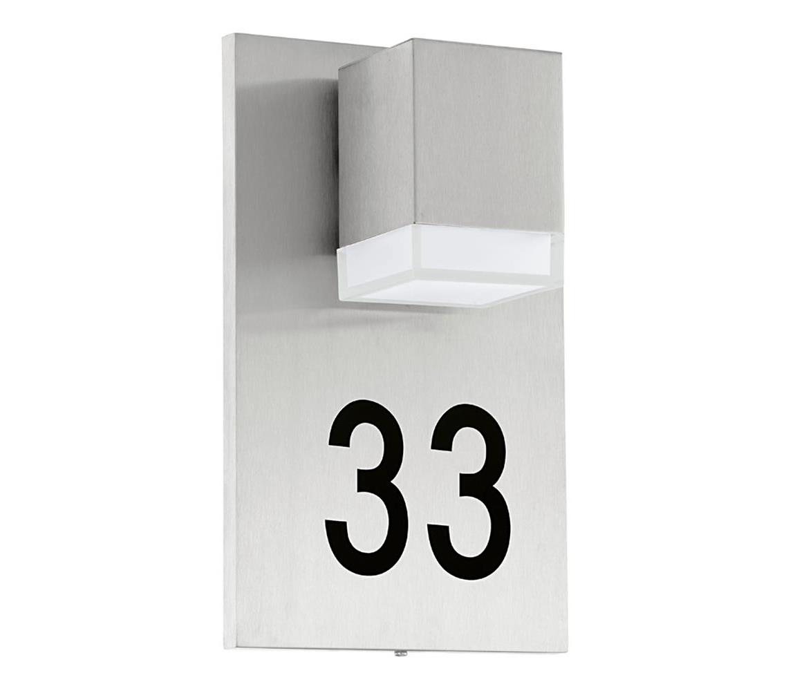 Eglo 93369 - LED venkovní osvětlení PARDELA LED/2,5W/230V IP44 93369 Matný chrom