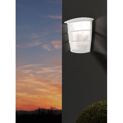 Eglo - LED Venkovní nástěnné svítidlo 1xE27/8,5W/230V IP44
