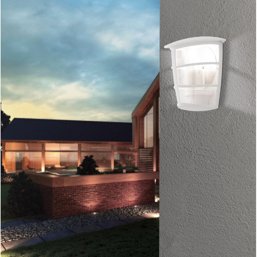 Eglo - LED Venkovní nástěnné svítidlo 1xE27/8,5W/230V IP44