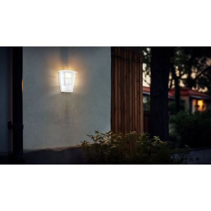 Eglo - LED Venkovní nástěnné svítidlo 1xE27/8,5W/230V IP44