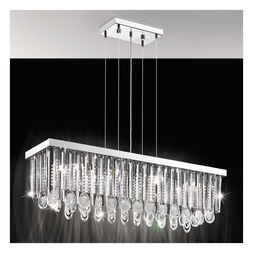 Eglo 93423 - Lustr na lanku CALAONDA 11xG9/33W/230V