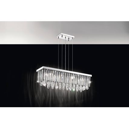 Eglo 93423 - Lustr na lanku CALAONDA 11xG9/33W/230V
