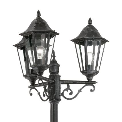 Eglo - Venkovní lampa 3xE27/60W/230V IP44
