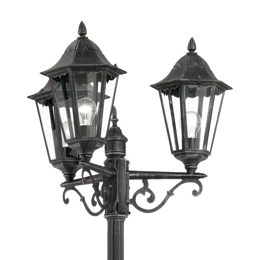 Eglo - Venkovní lampa 3xE27/60W/230V IP44