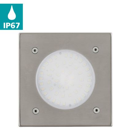 Eglo - LED Venkovní nájezdové svítidlo LED/2,5W/230V IP67