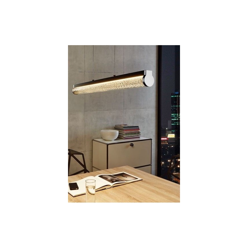 Eglo 93524 - LED Lustr na lanku TREVELO 1xLED/24W/230V