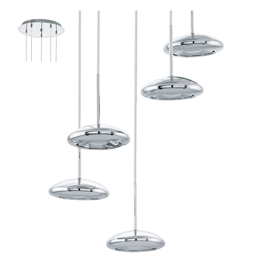 Eglo 93586 - LED závěsné svítidlo TARUGO 5xLED/4,5W/230V