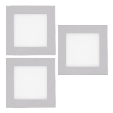 Eglo 93652 - SADA 3x LED vestavné schodišťové svítidlo GLENN 3xLED/2,5W/230V Eglo 93652 - SADA 3x LED vestavné schodišťové svítidlo GLENN 3xLED/2,5W/230V