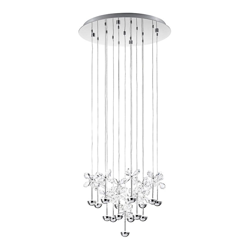Eglo 93662 - LED Lustr na lanku PIANOPOLI 15xLED/2,5W/230V