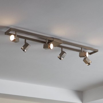 Eglo 93679 - LED bodové svítidlo ZERACO 6xGU10/5W/230V Eglo 93679 - LED bodové svítidlo ZERACO 6xGU10/5W/230V