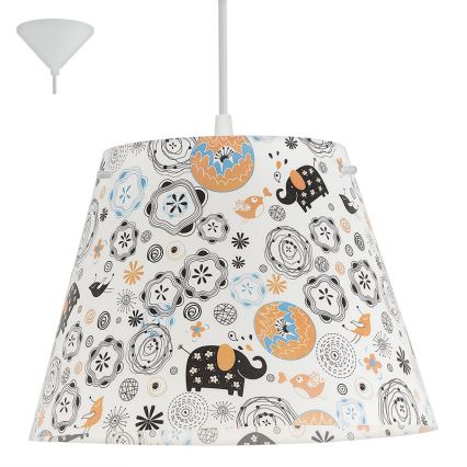 Eglo 93718 - Dětský lustr MOLOVE 1xE27/60W/230V