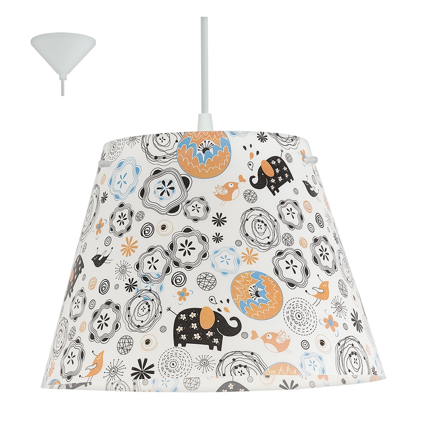 Eglo 93718 - Dětský lustr MOLOVE 1xE27/60W/230V