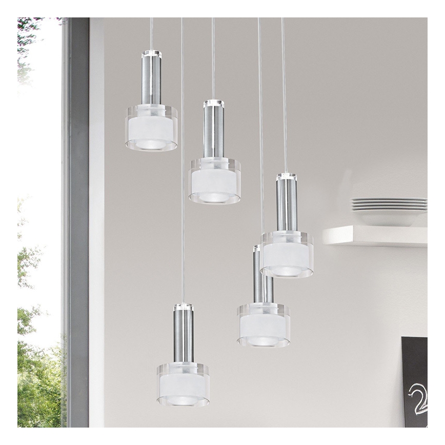Eglo 93931 - LED závěsné svítidlo FABIANA 5xLED/3,3W/230V