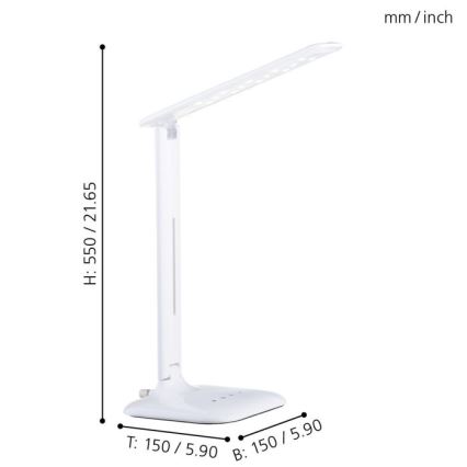 Eglo -  Stolní lampa LED/2.9W/230V