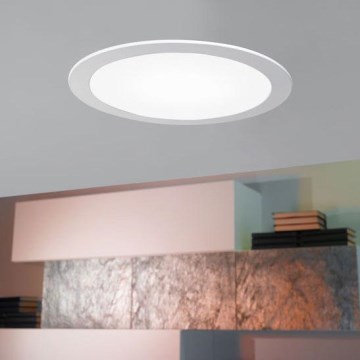 Eglo 94055 - LED podhledové svítidlo FUEVA 1 LED/10,95W/230V pr. 17 cm