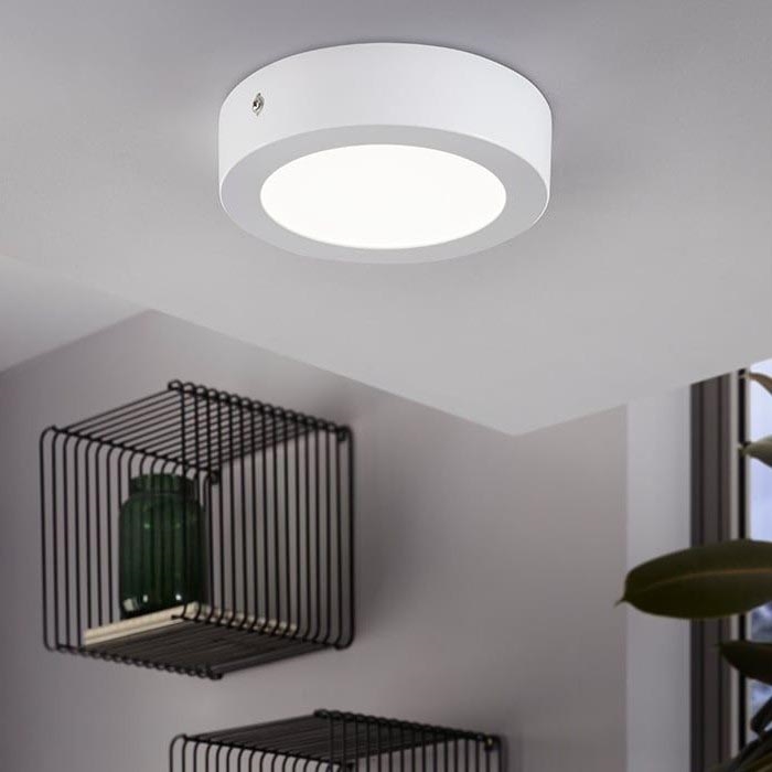 Eglo 94072 - LED stropní svítidlo FUEVA 1 LED/10,89W/230V pr. 17 cm