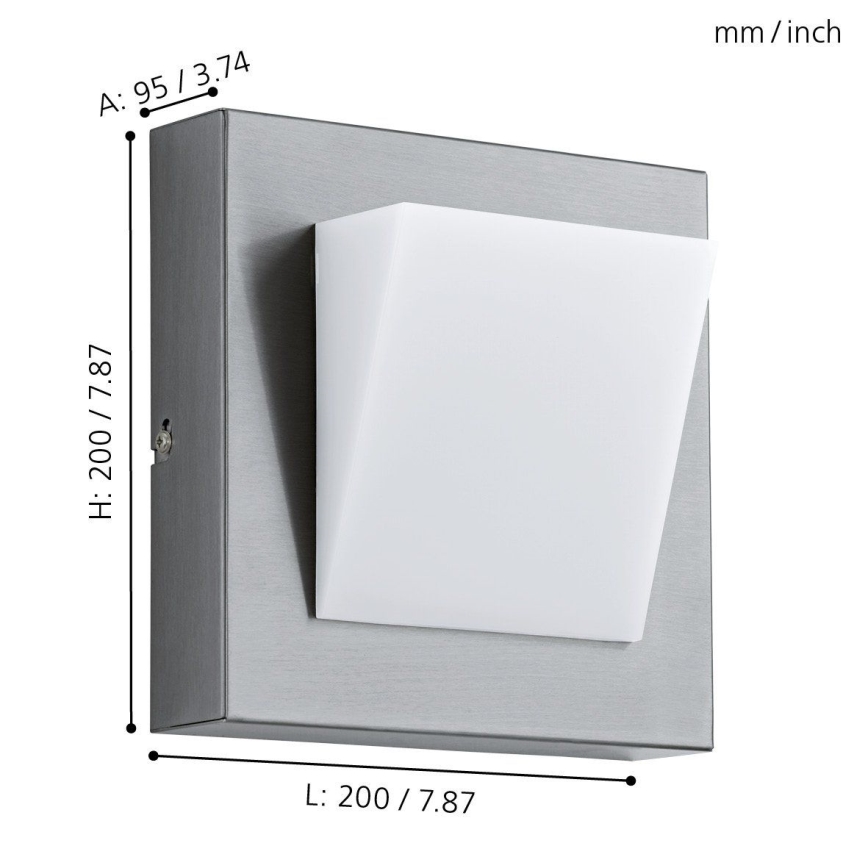 Eglo 94114 - LED venkovní osvětlení GALARY 1 LED/3,7W/230V IP44