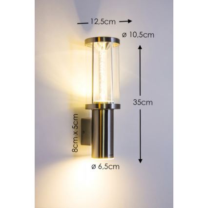 Eglo - LED venkovní osvětlení 1xGU10/3W + LED/3,7W IP44