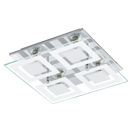 Eglo - LED stropní svítidlo 4xGU10-LED/3W/230V