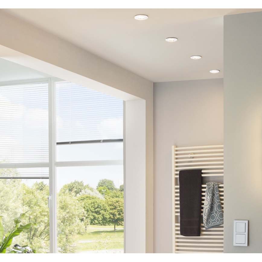 Eglo - SADA 3x LED Podhledové svítidlo PENETO 3xGU10-LED/3W/230V