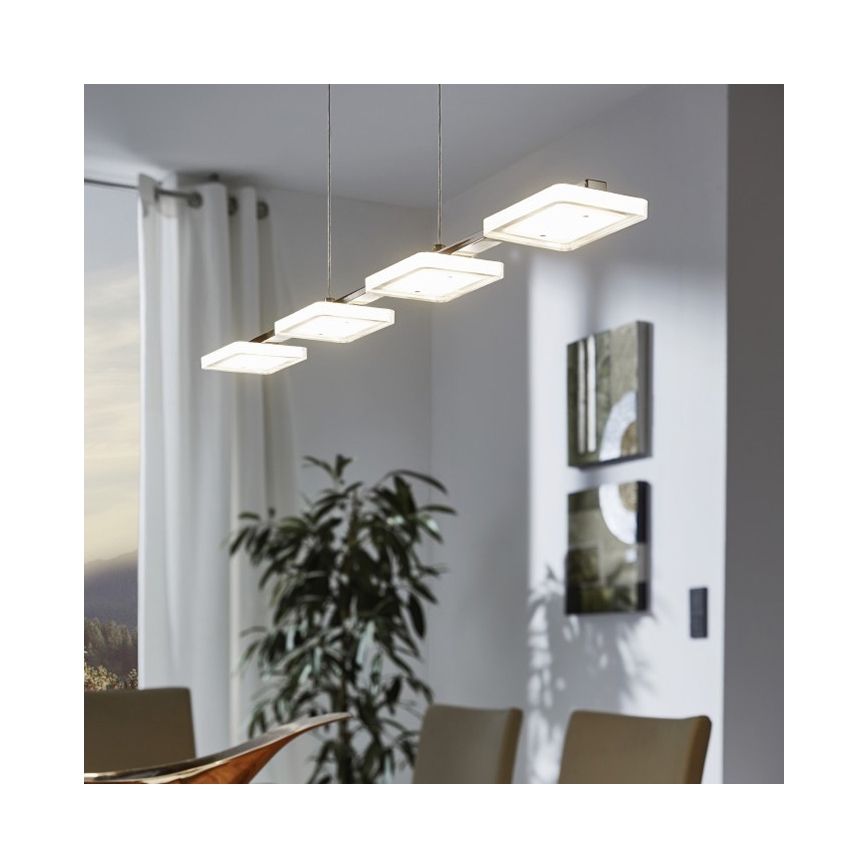 Eglo 94244 - LED závěsné svítidlo CARTAMA 4xLED/4,5W/230V