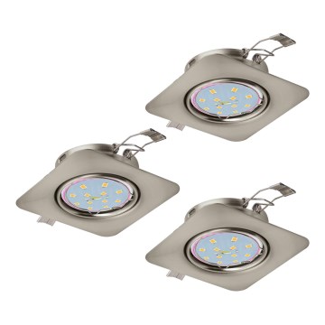 Eglo 94268 - SADA 3x LED Podhledové svítidlo PENETO 3xGU10-LED/5W/230V Eglo 94268 - SADA 3x LED Podhledové svítidlo PENETO 3xGU10-LED/5W/230V