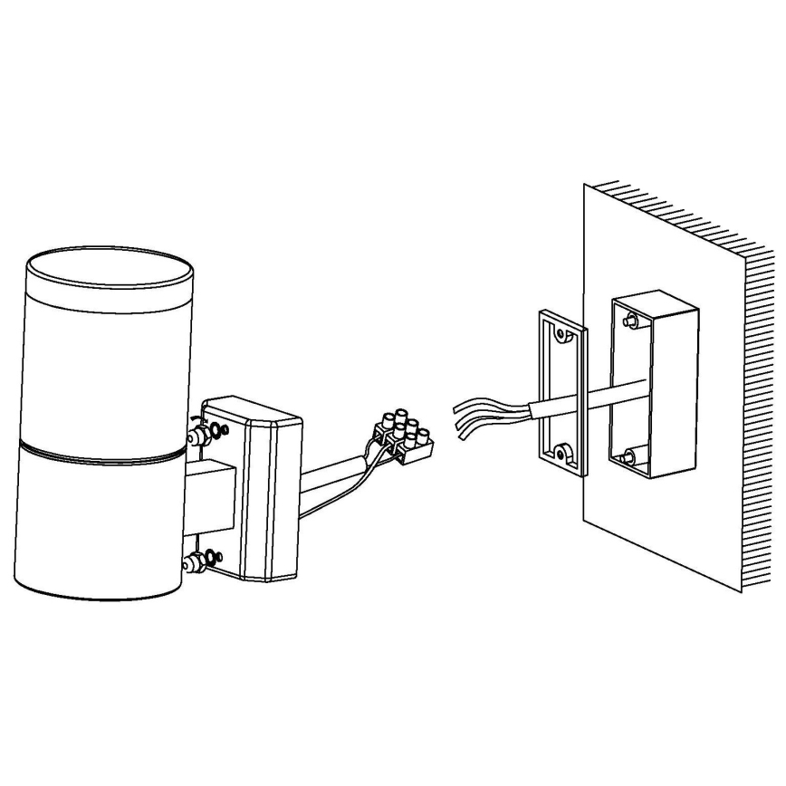 Eglo - LED venkovní osvětlení LED/3,7W/230V IP44