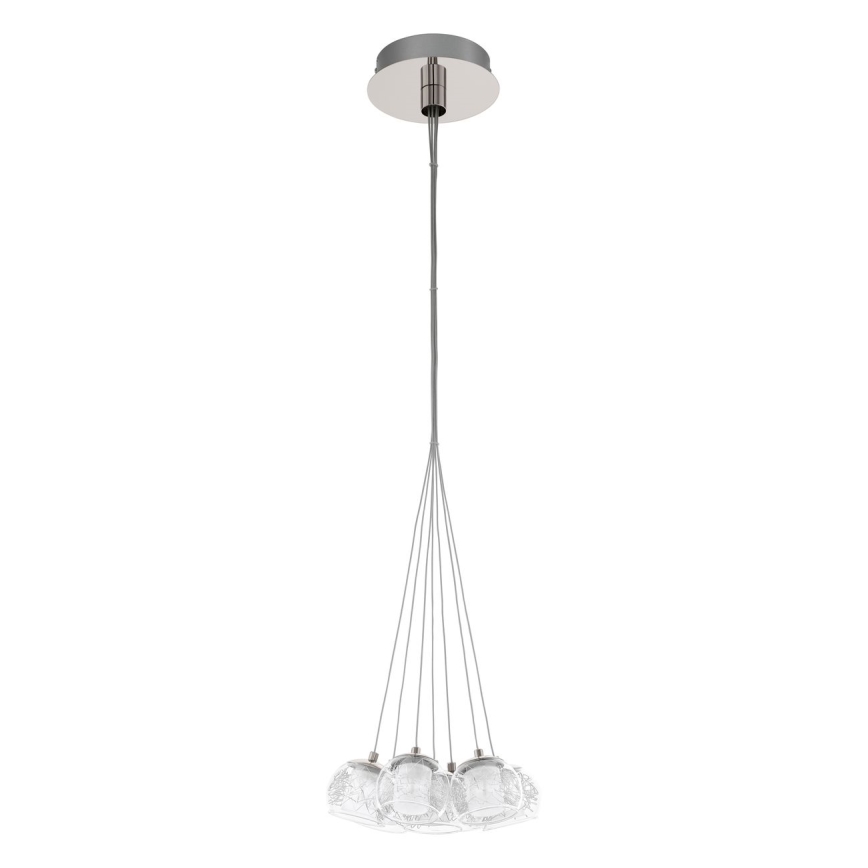 Eglo 94327 - LED lustr POLDRAS 7xLED/3,3W/230V