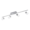 Eglo 94383 - LED Bodové svítidlo PERITO 4xLED/3W/230V 3000K lesklý chrom