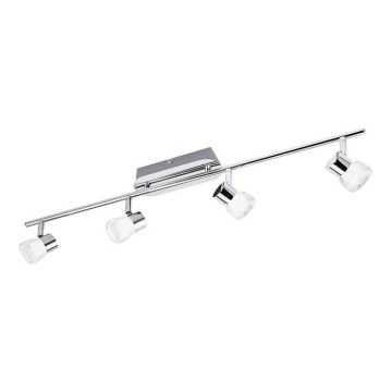 Eglo 94383 - LED Bodové svítidlo PERITO 4xLED/3W/230V 3000K lesklý chrom