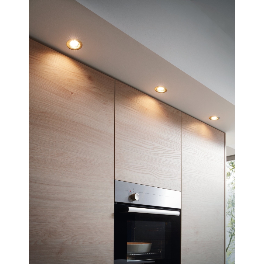 Eglo - SADA 3x LED Podhledové svítidlo PENETO 3xGU10-LED/3W/230V